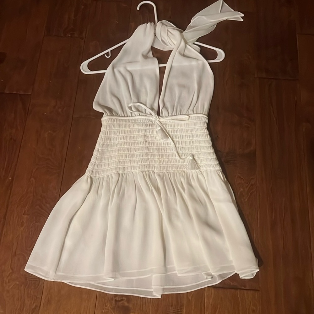 Ramy Brook white Marilyn Monroe style dress. XS. NWT. Never worn.
